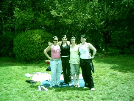 Julie, Emilie, aurélie et moi