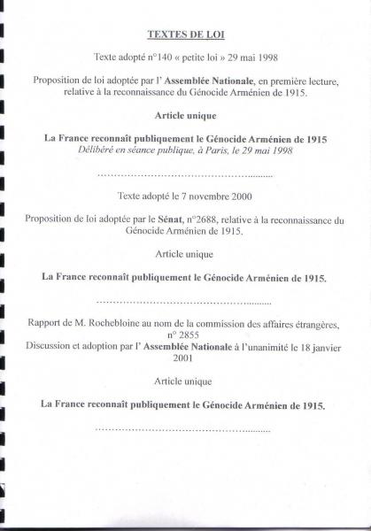 textes de loi